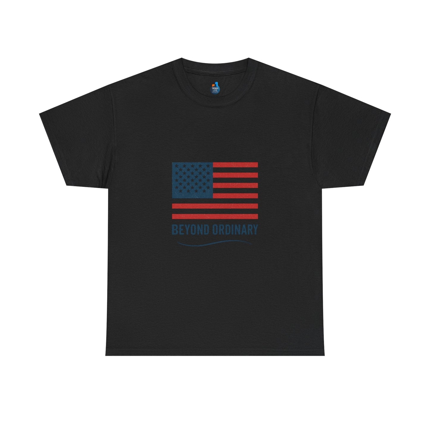 Patriotic Unisex Tee, Beyond Ordinary Summer Shirt, July 4th Gift, USA Flag Apparel, Casual Streetwear, Everyday Comfort Tee - Trendy Life Gadgets