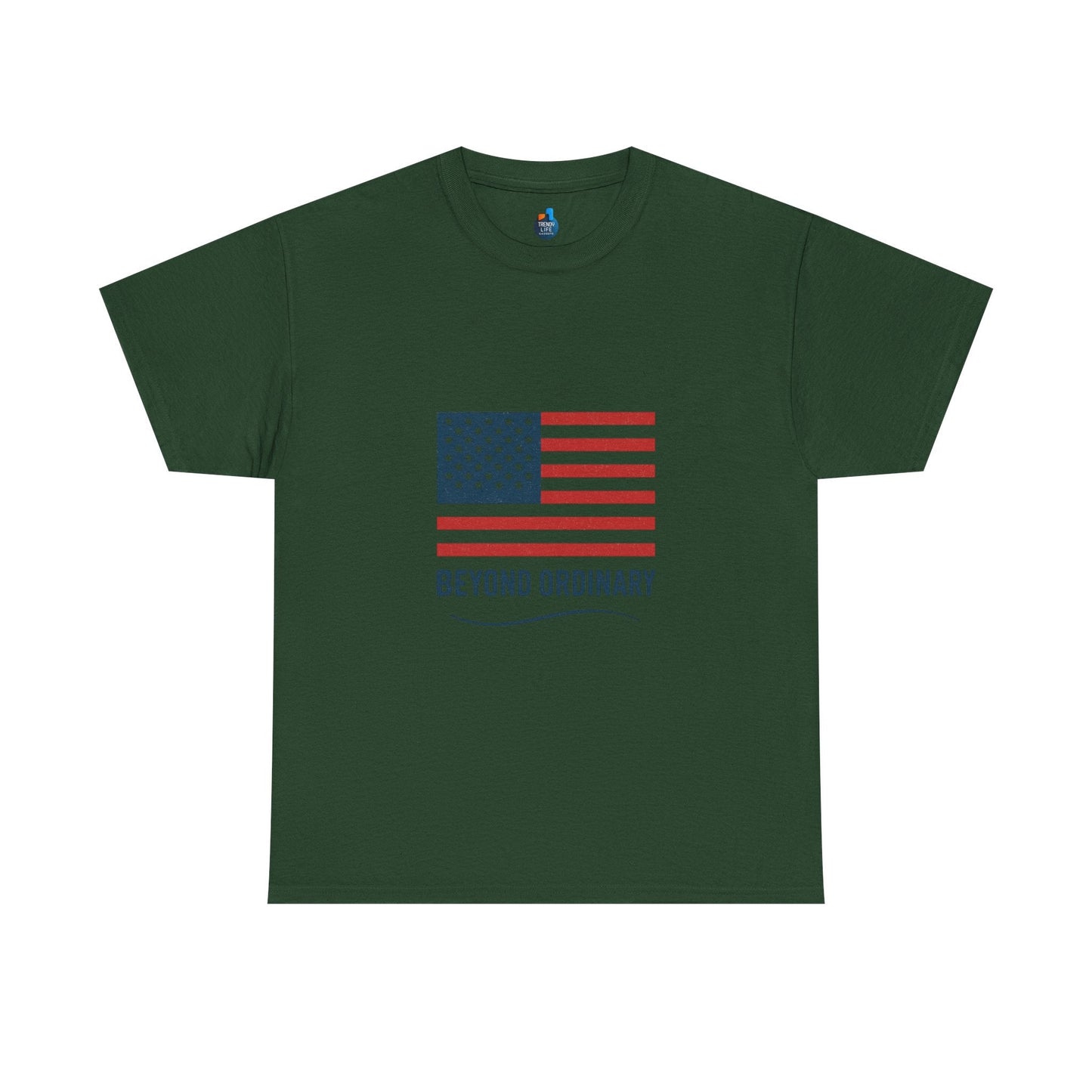 Patriotic Unisex Tee, Beyond Ordinary Summer Shirt, July 4th Gift, USA Flag Apparel, Casual Streetwear, Everyday Comfort Tee - Trendy Life Gadgets