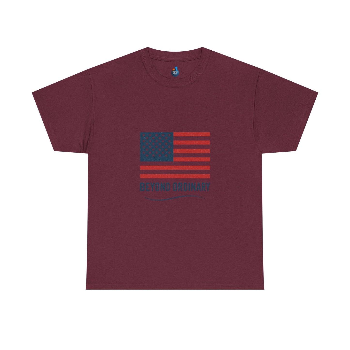Patriotic Unisex Tee, Beyond Ordinary Summer Shirt, July 4th Gift, USA Flag Apparel, Casual Streetwear, Everyday Comfort Tee - Trendy Life Gadgets