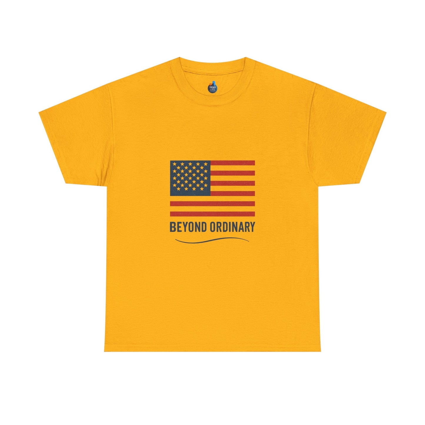 Patriotic Unisex Tee, Beyond Ordinary Summer Shirt, July 4th Gift, USA Flag Apparel, Casual Streetwear, Everyday Comfort Tee - Trendy Life Gadgets