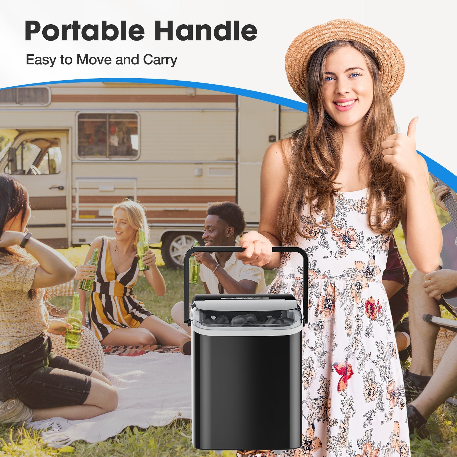 Portable Ice Maker - Trendy Life Gadgets