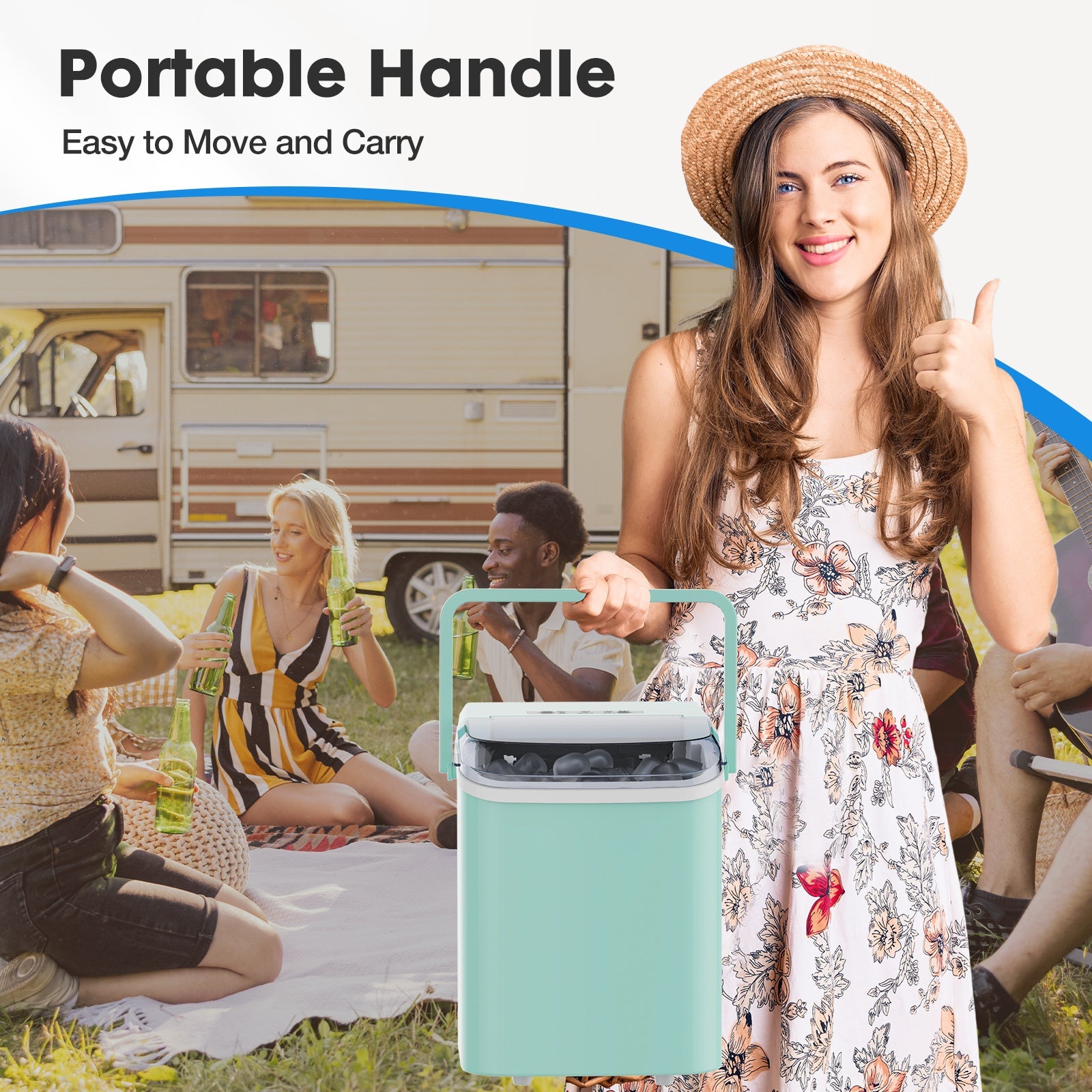 Portable Ice Maker - Trendy Life Gadgets