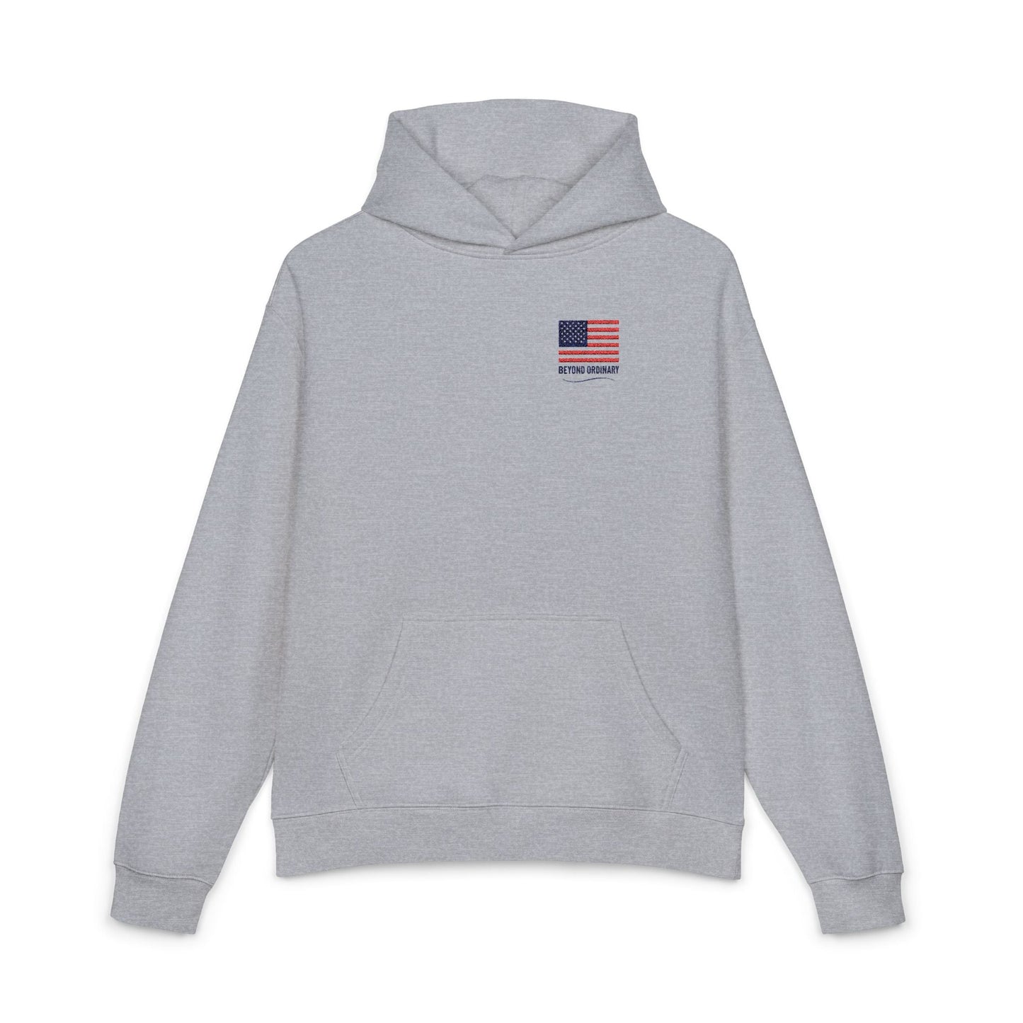 Relaxed Hoodie | American Flag | Beyond Ordinary | Trendy Life Gadgets - Trendy Life Gadgets