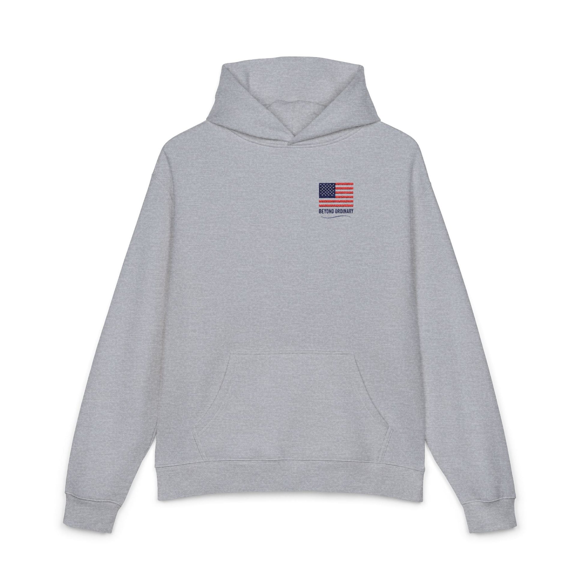 Relaxed Hoodie | American Flag | Beyond Ordinary | Trendy Life Gadgets - Trendy Life Gadgets
