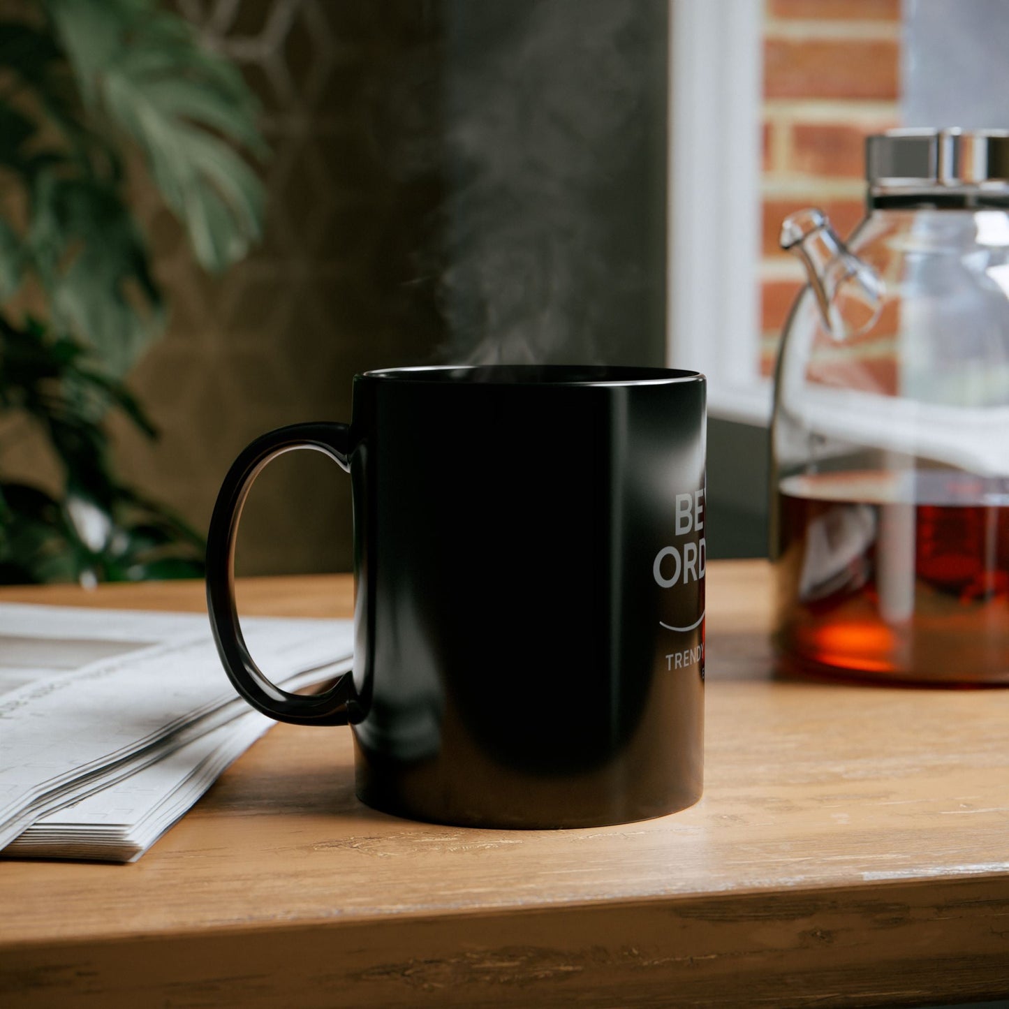 Trendy Life Gadgets Black Mug, Gift for Tech Lovers, Coffee Cup for Everyday Use - Trendy Life Gadgets