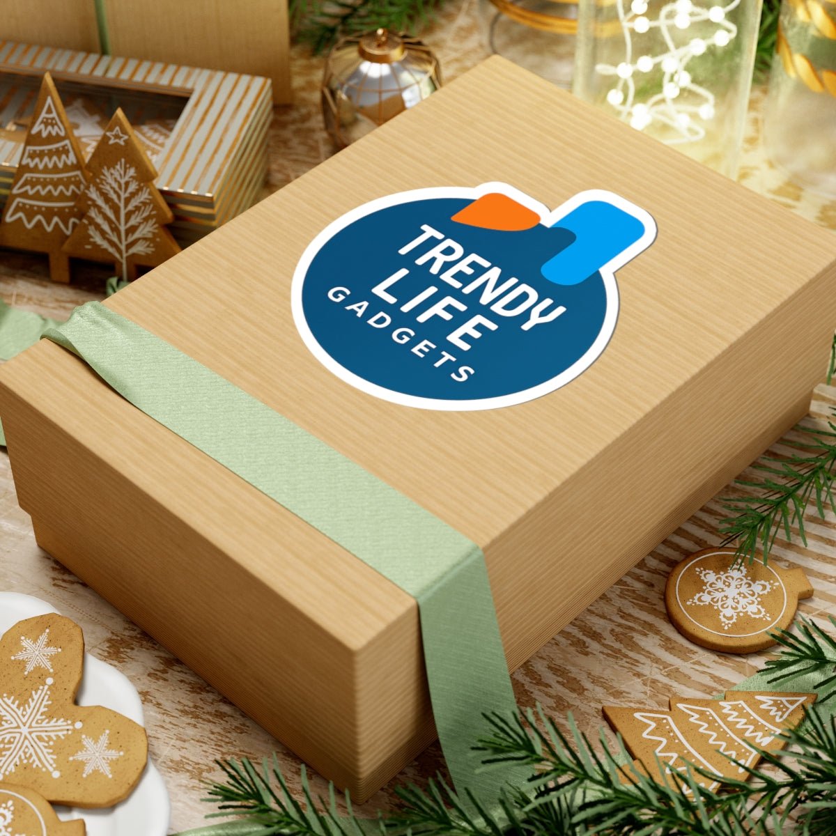 Trendy Life Gadgets Stickers - Fun and Stylish Vinyl Decals for Laptops, Water Bottles, Journals, Gift for Tech Lovers - Trendy Life Gadgets