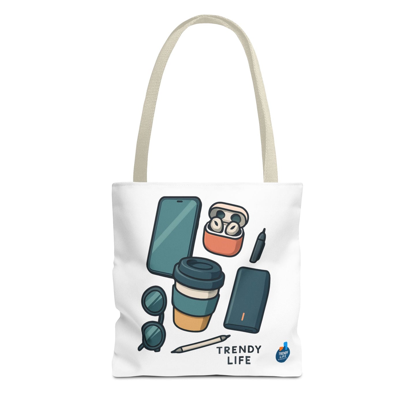Trendy Life Tote Bag, Stylish Shopping Tote, Eco - Friendly Bag, Casual Tote for Everyday Use, Gift for Trendsetters - Trendy Life Gadgets
