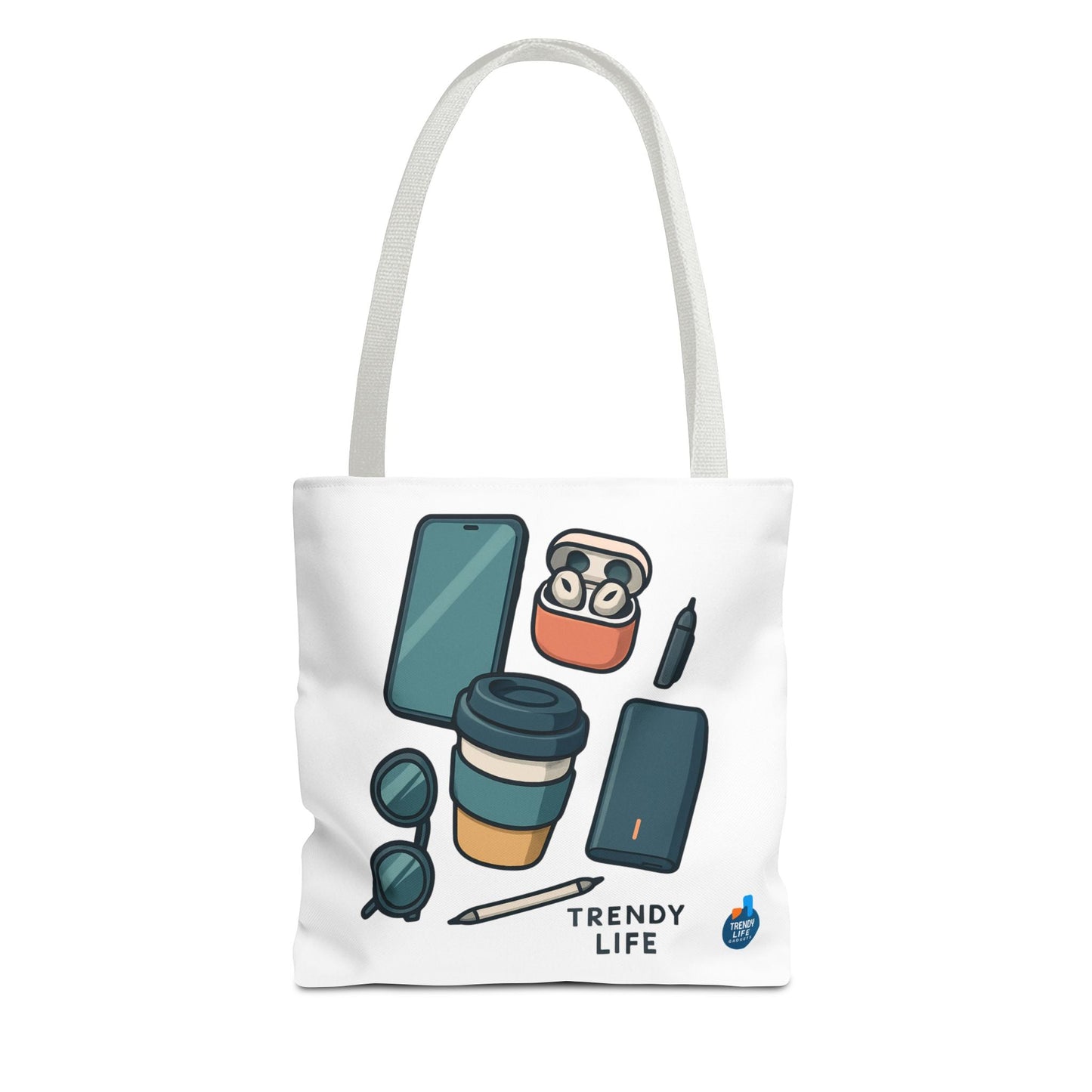 Trendy Life Tote Bag, Stylish Shopping Tote, Eco - Friendly Bag, Casual Tote for Everyday Use, Gift for Trendsetters - Trendy Life Gadgets
