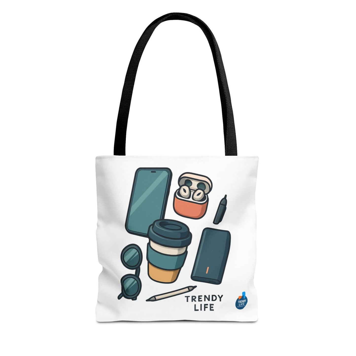 Trendy Life Tote Bag, Stylish Shopping Tote, Eco - Friendly Bag, Casual Tote for Everyday Use, Gift for Trendsetters - Trendy Life Gadgets