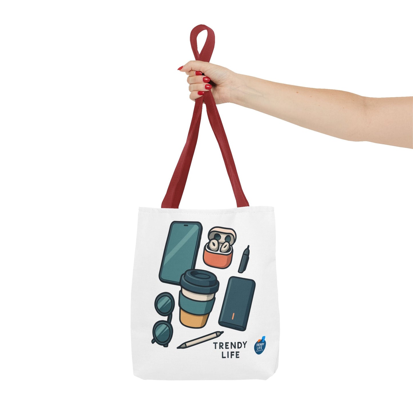 Trendy Life Tote Bag, Stylish Shopping Tote, Eco - Friendly Bag, Casual Tote for Everyday Use, Gift for Trendsetters - Trendy Life Gadgets
