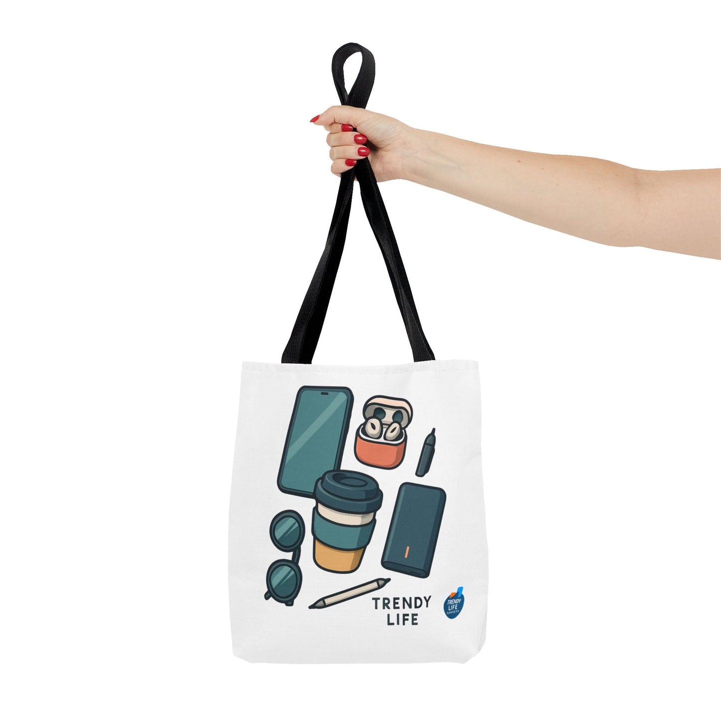 Trendy Life Tote Bag, Stylish Shopping Tote, Eco - Friendly Bag, Casual Tote for Everyday Use, Gift for Trendsetters - Trendy Life Gadgets