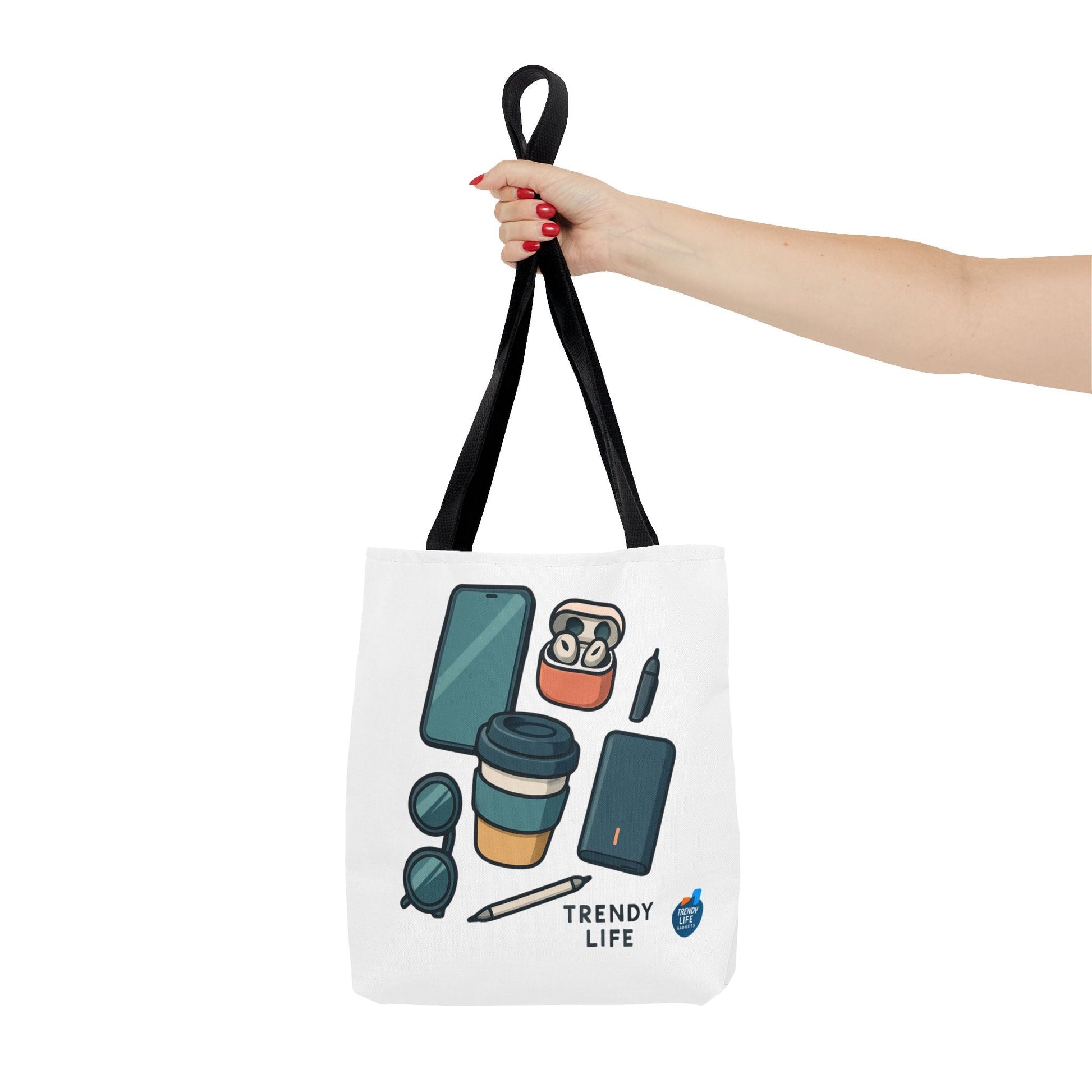 Trendy Life Tote Bag, Stylish Shopping Tote, Eco - Friendly Bag, Casual Tote for Everyday Use, Gift for Trendsetters - Trendy Life Gadgets