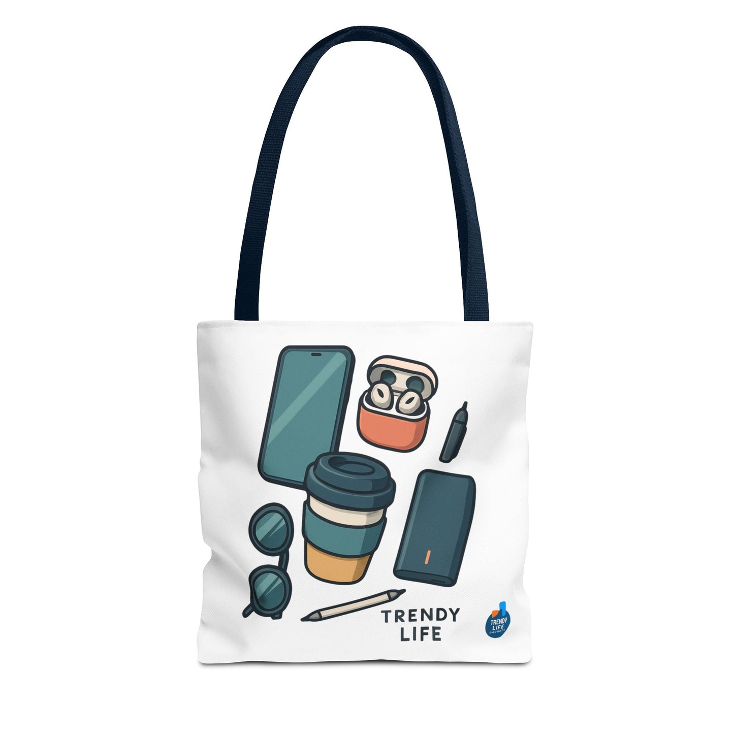Trendy Life Tote Bag, Stylish Shopping Tote, Eco - Friendly Bag, Casual Tote for Everyday Use, Gift for Trendsetters - Trendy Life Gadgets