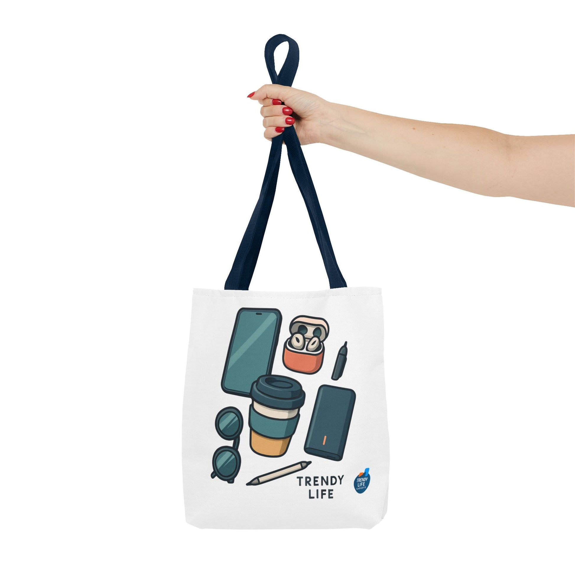 Trendy Life Tote Bag, Stylish Shopping Tote, Eco - Friendly Bag, Casual Tote for Everyday Use, Gift for Trendsetters - Trendy Life Gadgets