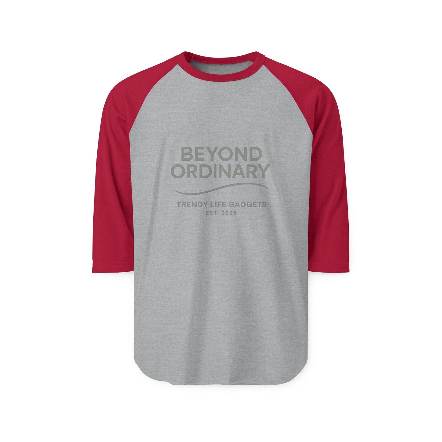 Unisex Raglan Shirt - Beyond Ordinary, Casual Wear, Trendy Apparel, Unique Gift, Everyday Style, Unisex Fashion - Trendy Life Gadgets