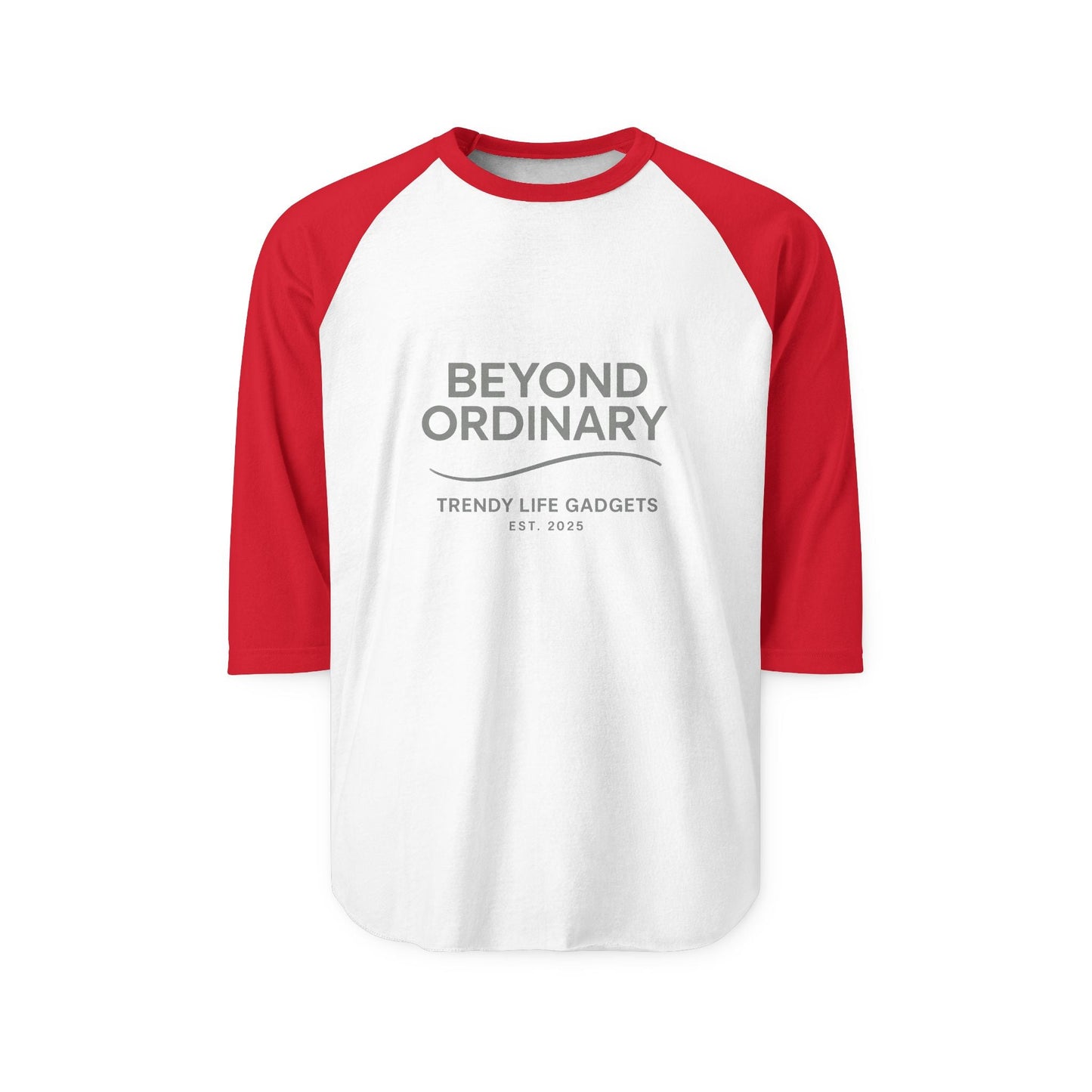 Unisex Raglan Shirt - Beyond Ordinary, Casual Wear, Trendy Apparel, Unique Gift, Everyday Style, Unisex Fashion - Trendy Life Gadgets