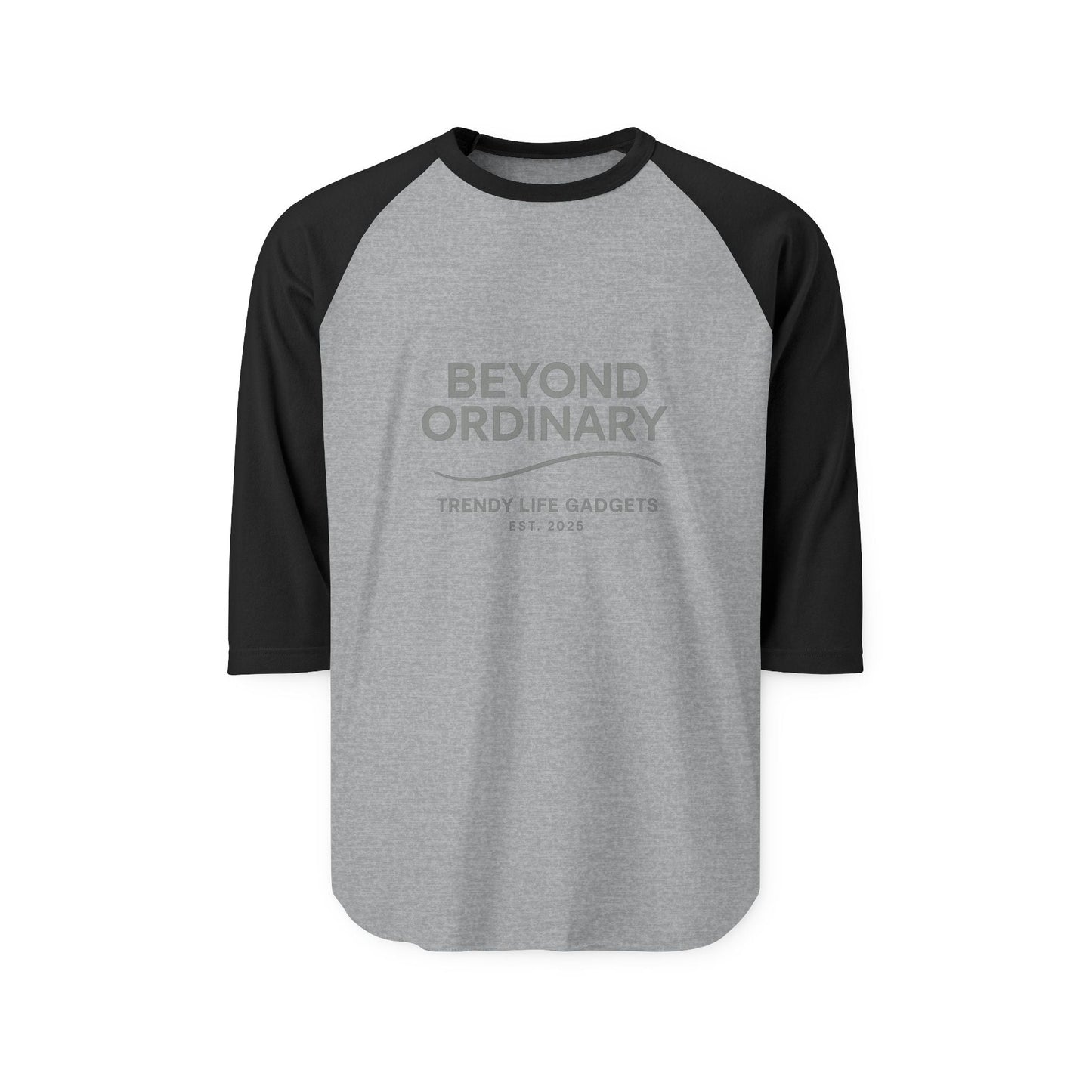 Unisex Raglan Shirt - Beyond Ordinary, Casual Wear, Trendy Apparel, Unique Gift, Everyday Style, Unisex Fashion - Trendy Life Gadgets