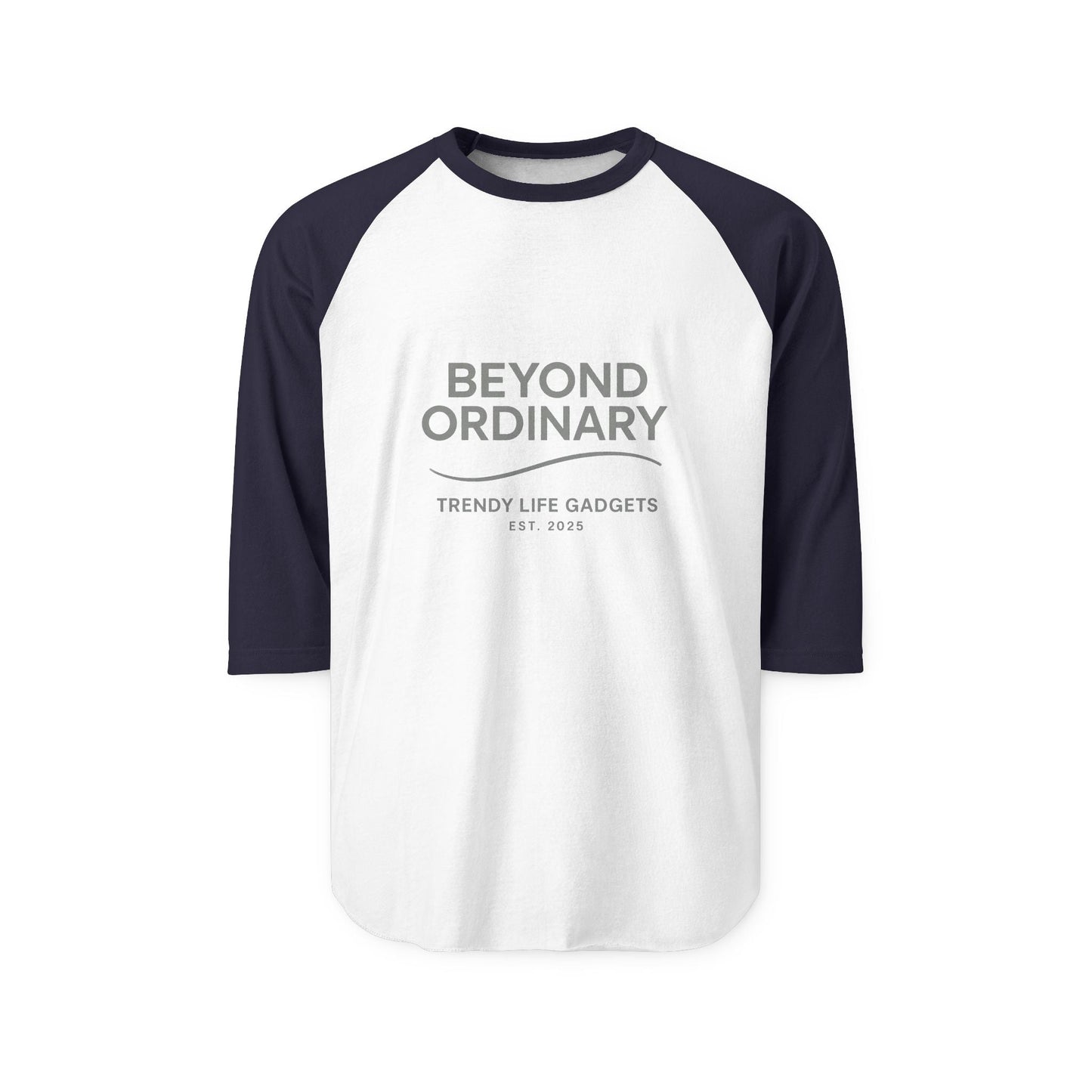 Unisex Raglan Shirt - Beyond Ordinary, Casual Wear, Trendy Apparel, Unique Gift, Everyday Style, Unisex Fashion - Trendy Life Gadgets