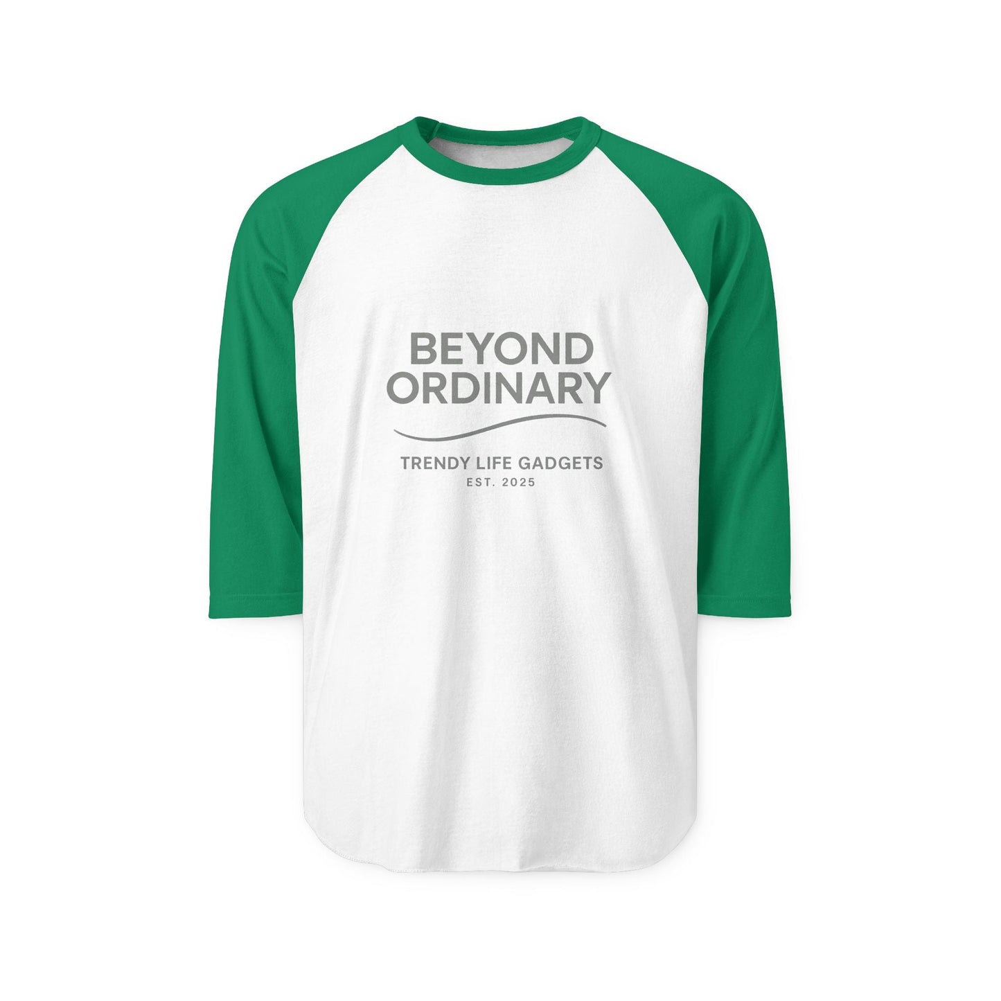 Unisex Raglan Shirt - Beyond Ordinary, Casual Wear, Trendy Apparel, Unique Gift, Everyday Style, Unisex Fashion - Trendy Life Gadgets
