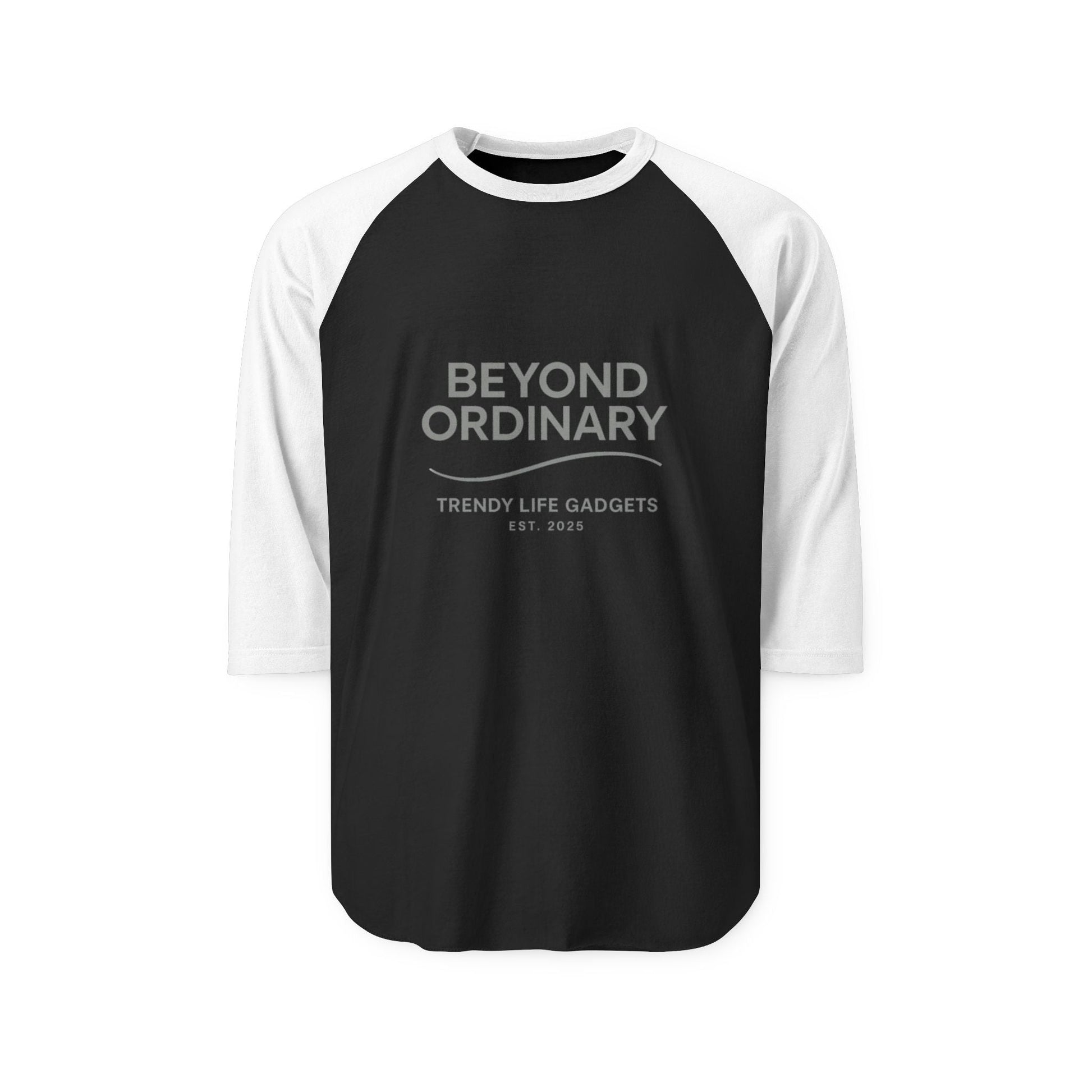 Unisex Raglan Shirt - Beyond Ordinary, Casual Wear, Trendy Apparel, Unique Gift, Everyday Style, Unisex Fashion - Trendy Life Gadgets