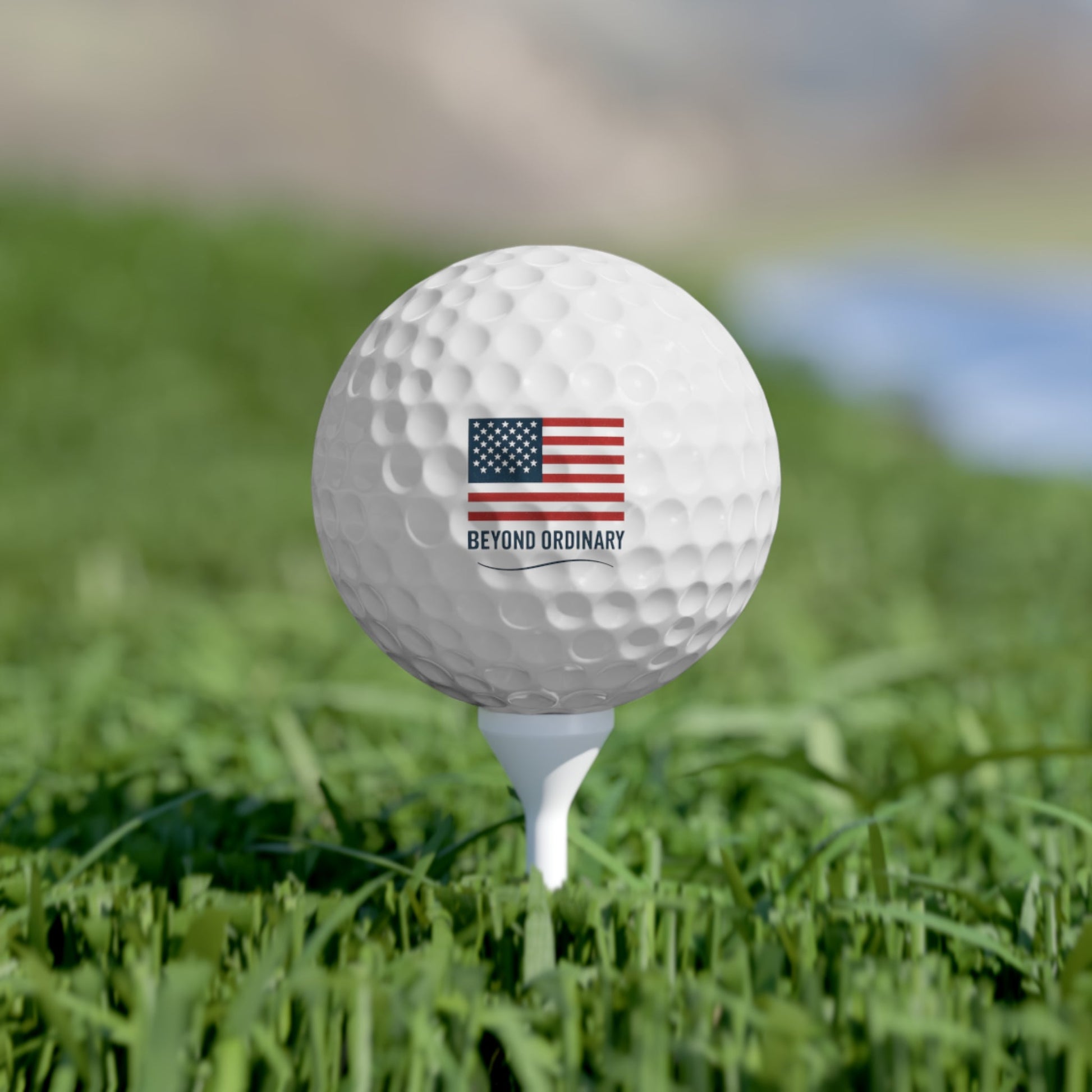 USA Flag Golf Balls Set, Perfect Gift for Golf Lovers, Beyond Ordinary Theme, Ideal for Father's Day, Birthday, or Sports Events - Trendy Life Gadgets