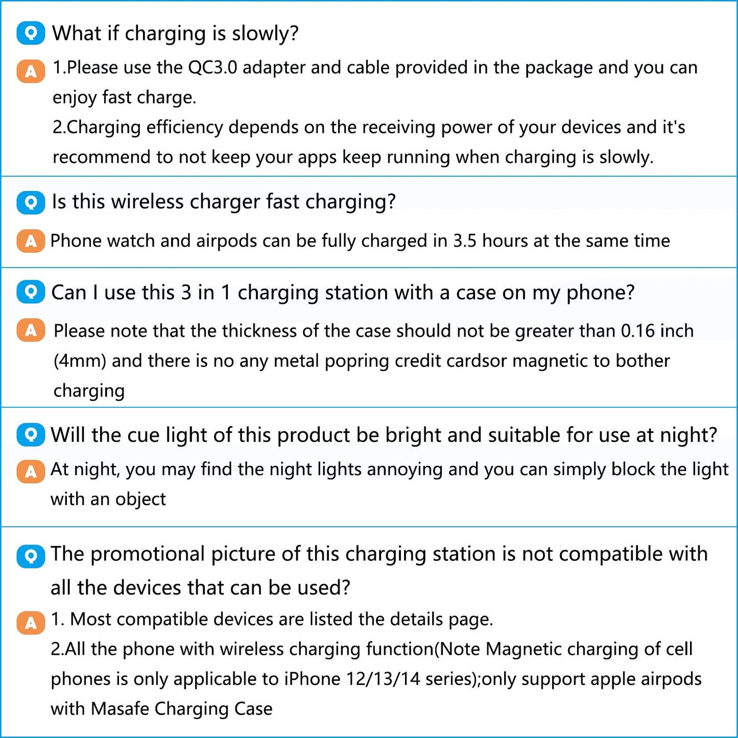 Wirelss Chargering Station, Magnetic Charging Station Compatible with Iphone, Airpods, and Apple Watch - Trendy Life Gadgets